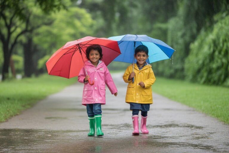monsoon health tips for kids