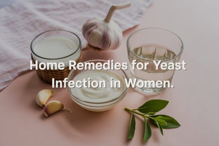 home remedies for yeast infection in women